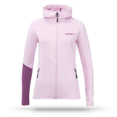 Ženska večfunkcijska jopica TRAINING ZIP PINK W